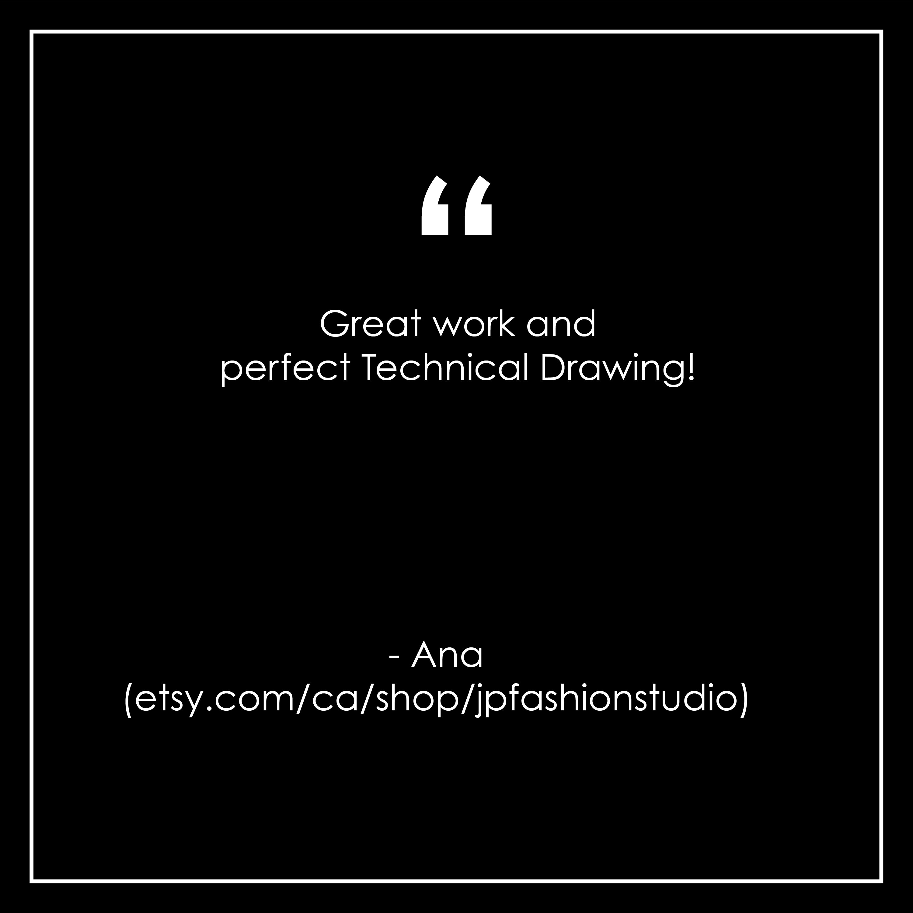 5 star reviews, testimonials, freelance designer review, bespoke designs, fashion technical drawings reviews