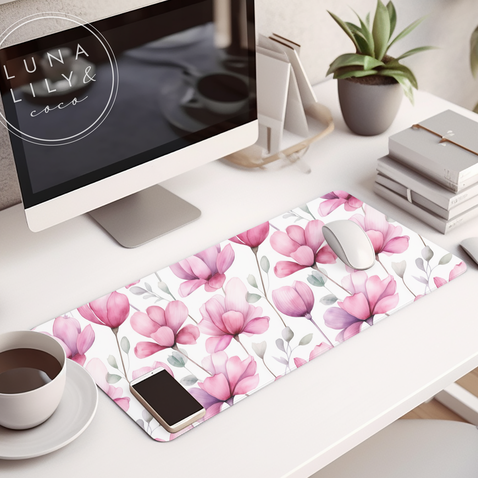 Watercolor Cyclamen Seamless Pattern, Cyclamen Flowers, Floral Seamless Pattern, Floral Prints, Flowers, Repeating Pattern, Digital Print - JPFashionStudio