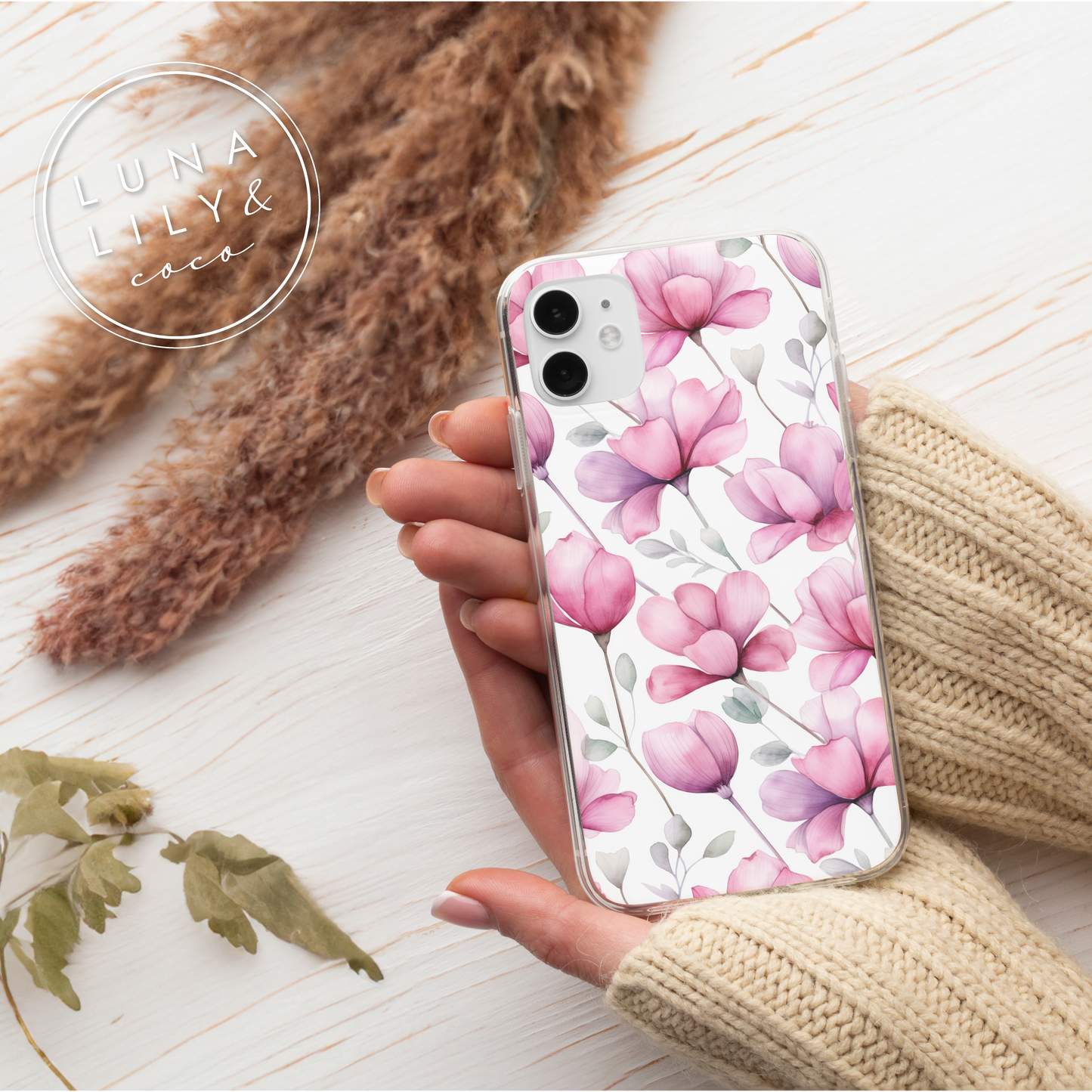Watercolor Cyclamen Seamless Pattern, Cyclamen Flowers, Floral Seamless Pattern, Floral Prints, Flowers, Repeating Pattern, Digital Print - JPFashionStudio