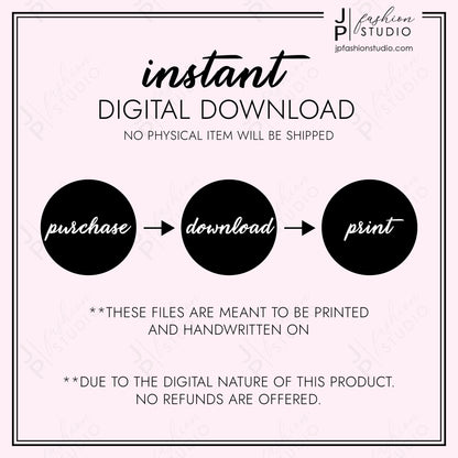 PRINTABLE Female Body Measurement Tracker, Weight Loss Tracker Printable, Weight Loss Planner, Diet Planner, PDF, A4, A5, US Letter, Half Letter